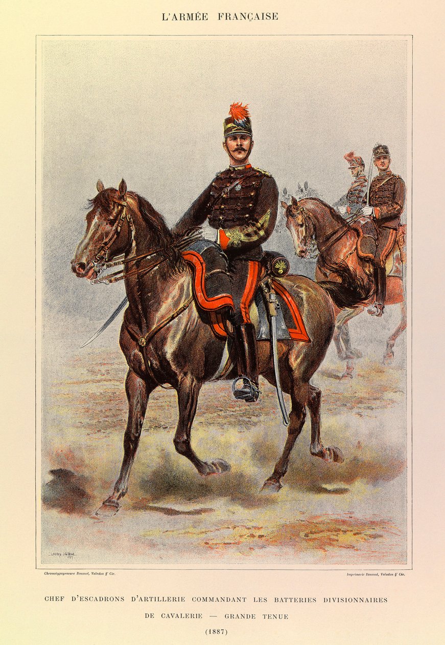 Edouard Detaille (1848-1912) tarafından resimlenen Yüzbaşı Jules Richard