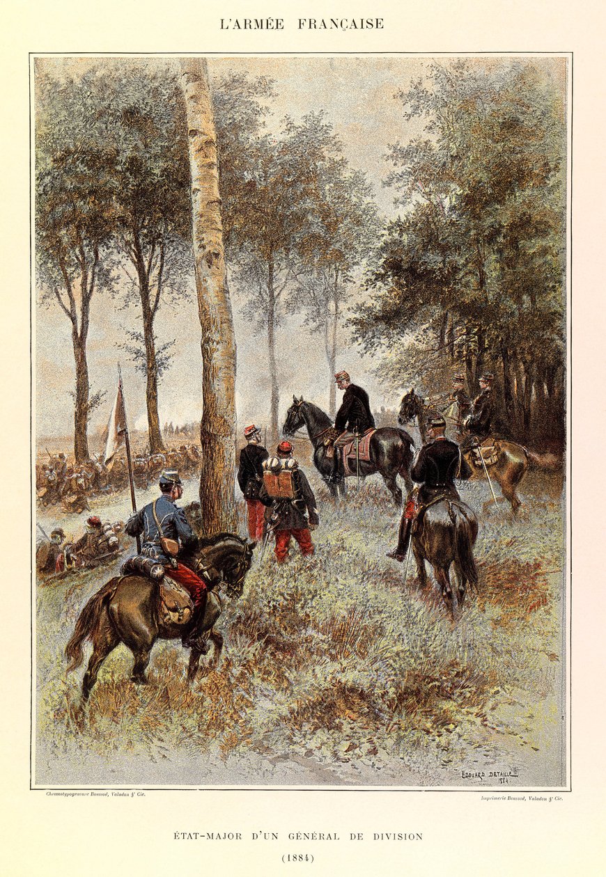 Edouard Detaille (1848-1912) tarafından resmedilen Kaptan Jules Richard