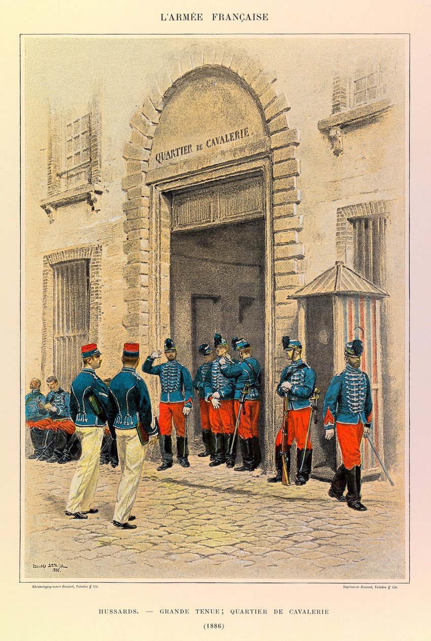 Edouard Detaille (1848-1912) tarafından resmedilen Kaptan Jules Richard