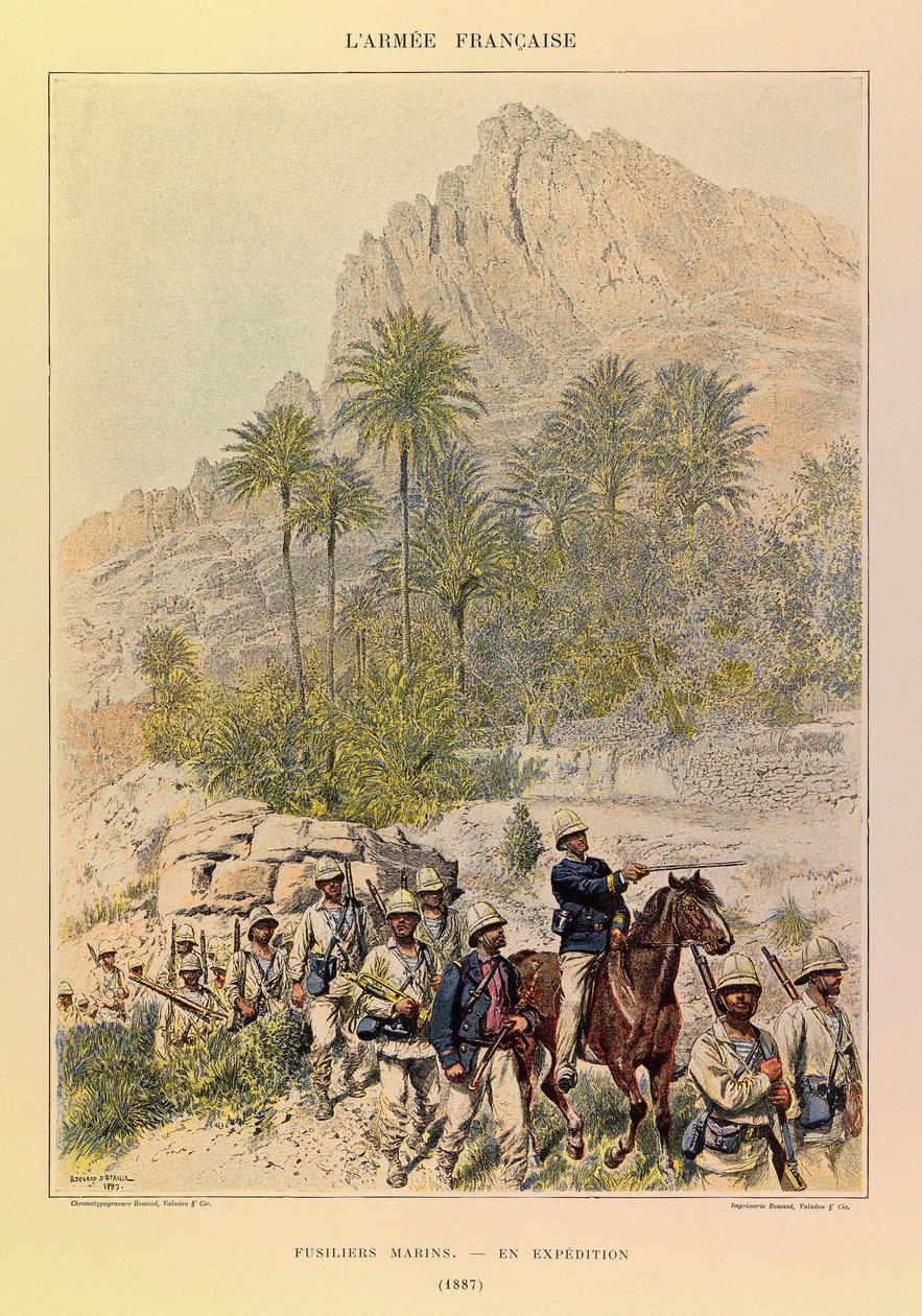Edouard Detaille (1848-1912) tarafından resmedilen Kaptan Jules Richard