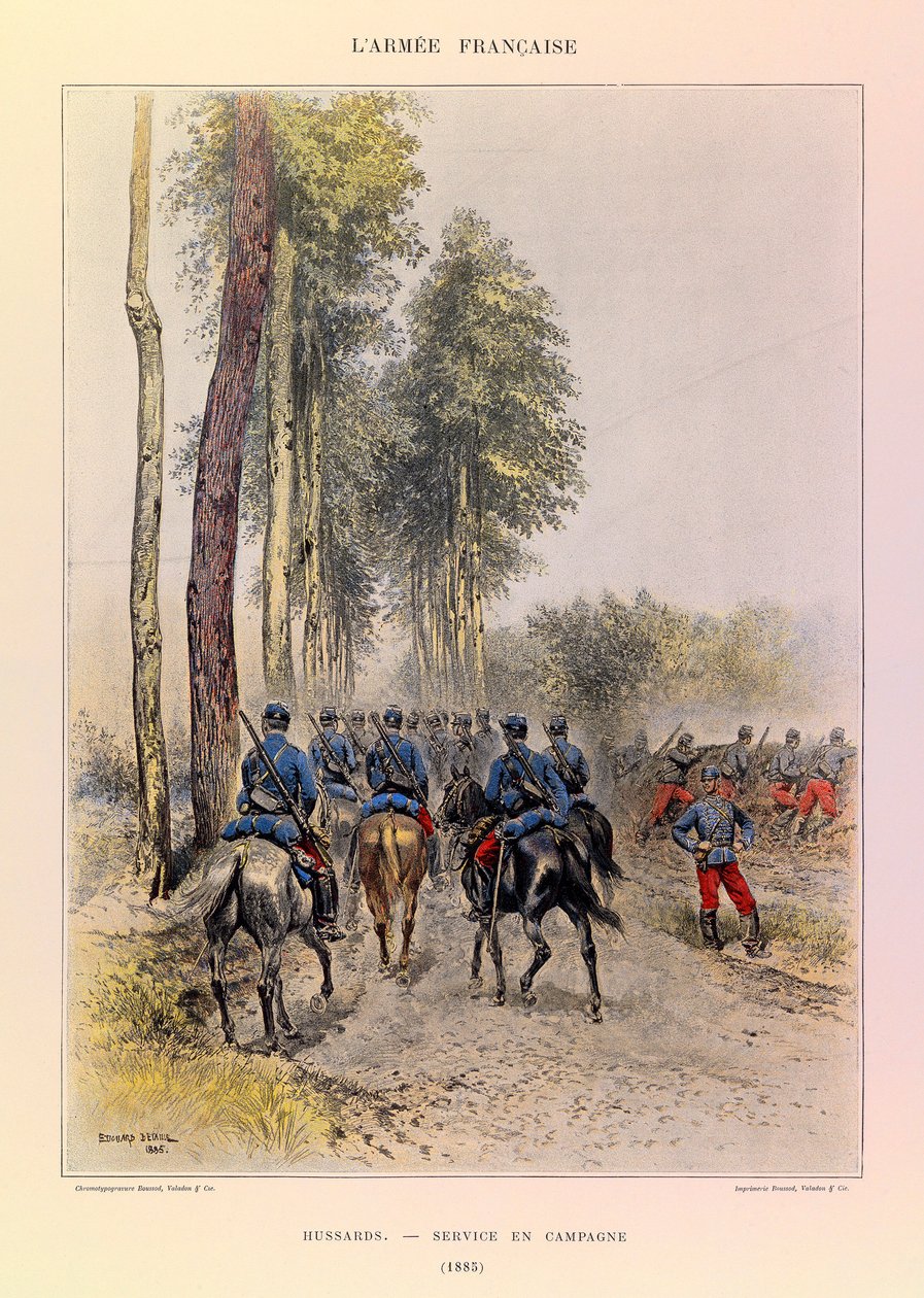 Edouard Detaille (1848-1912) tarafından resmedilen Kaptan Jules Richard