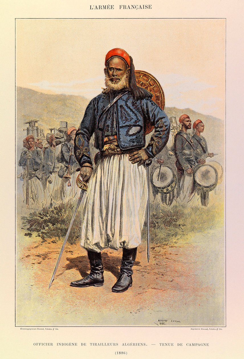 Bir Ostiak Kadın, Sibirya by Jean Baptiste Edouard Detaille