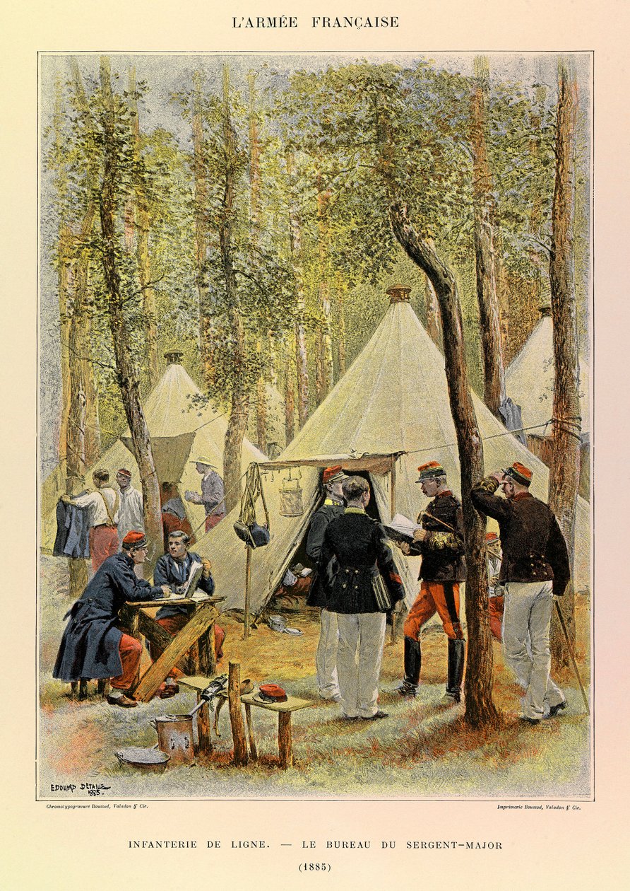 Edouard Detaille (1848-1912) tarafından resmedilen Kaptan Jules Richard