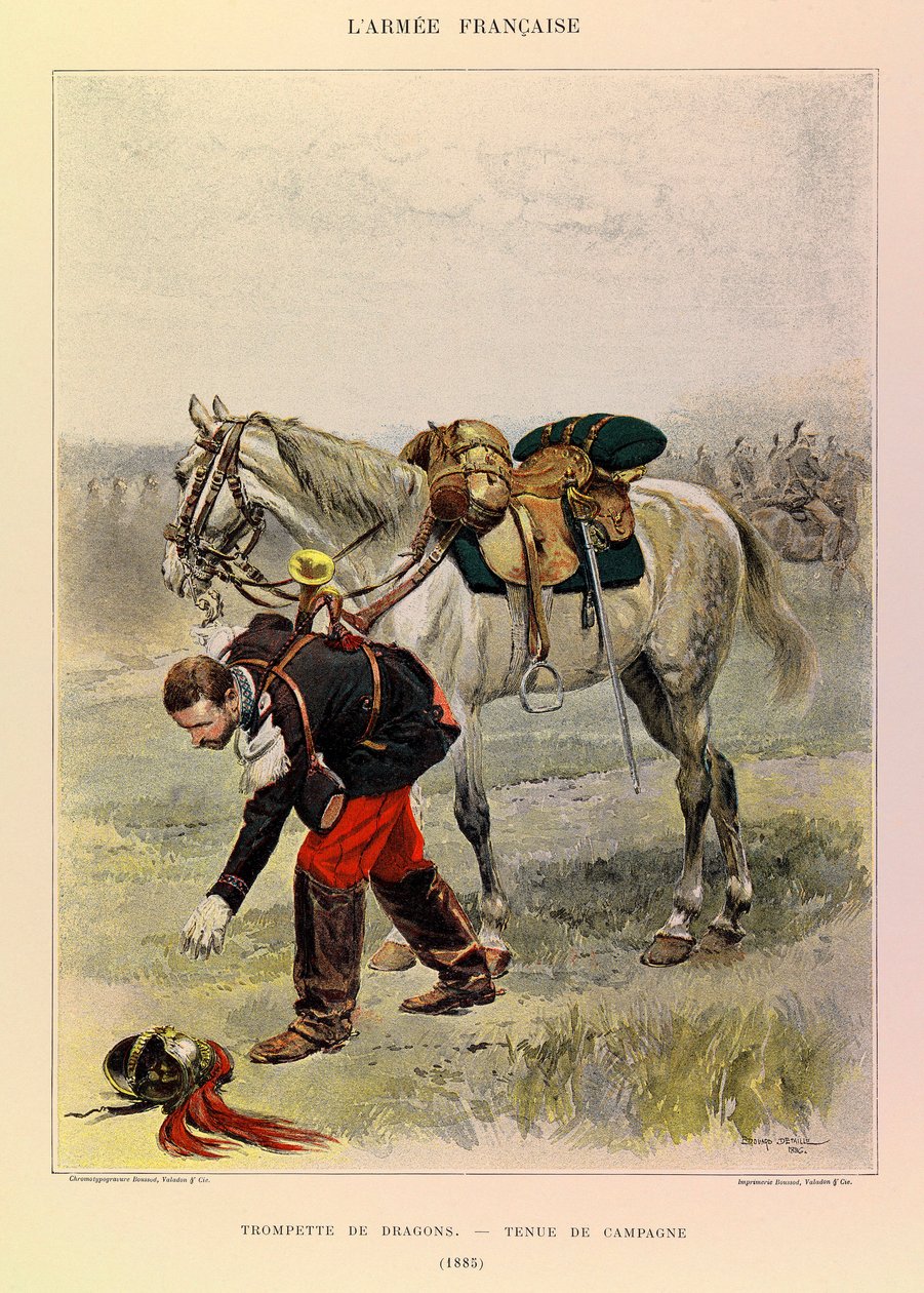 Edouard Detaille (1848-1912) tarafından resmedilen Kaptan Jules Richard