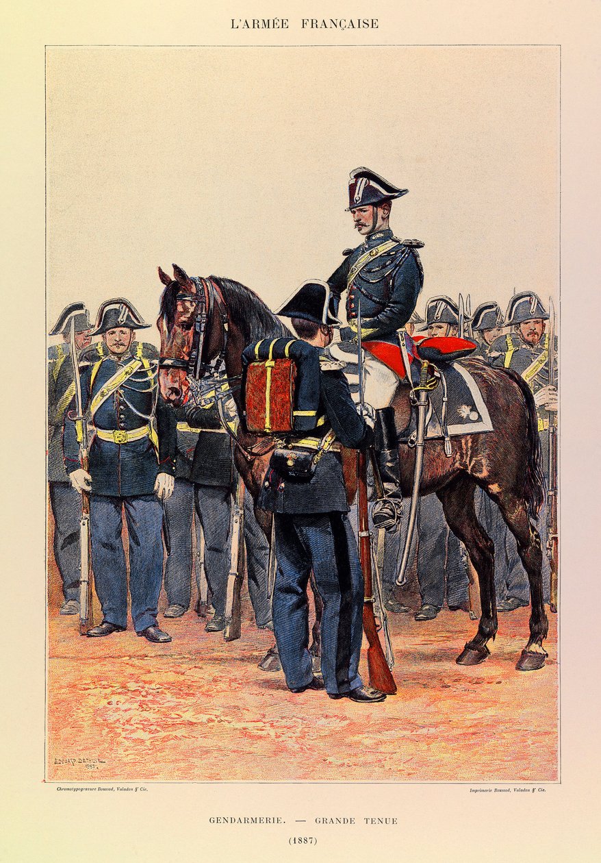 Edouard Detaille (1848-1912) tarafından resmedilen Kaptan Jules Richard