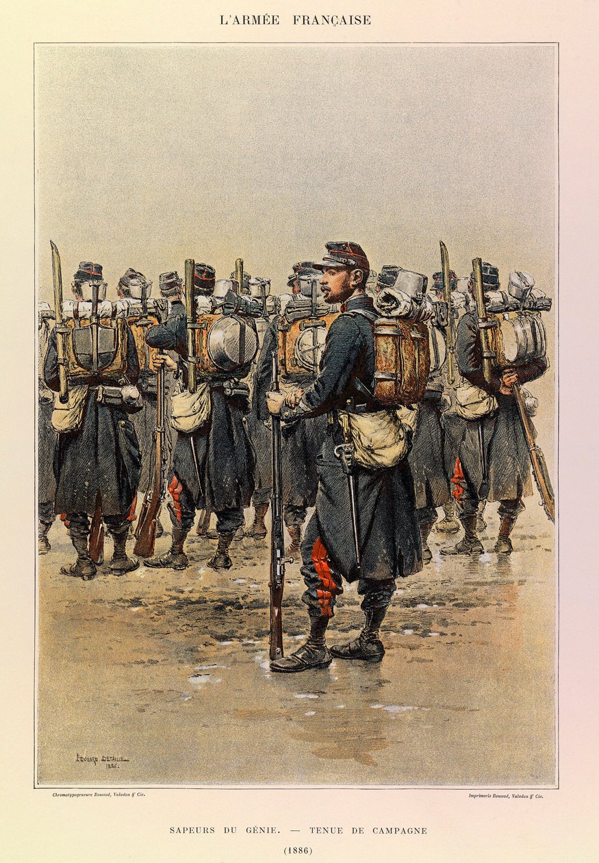 Edouard Detaille (1848-1912) tarafından resmedilen Kaptan Jules Richard