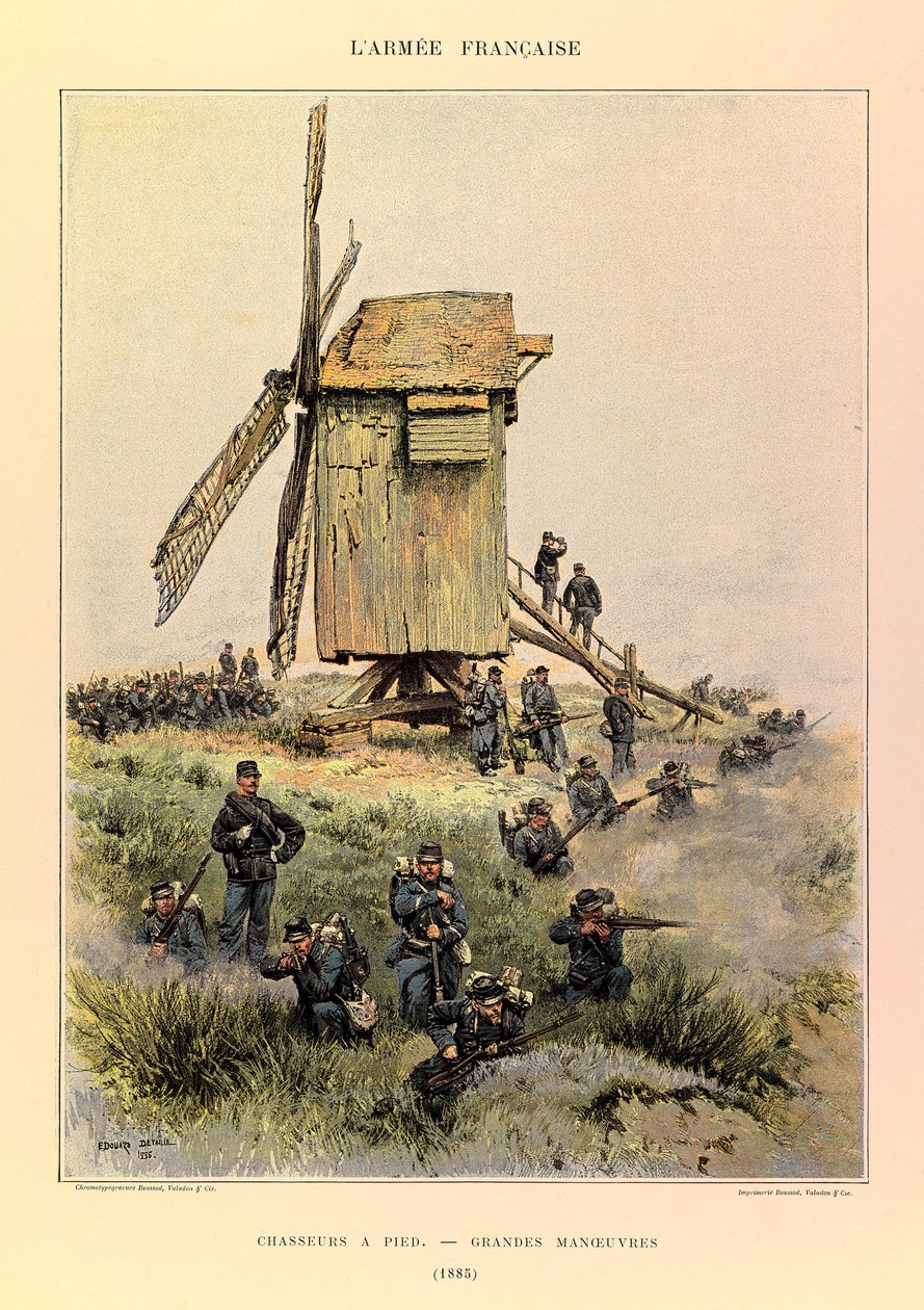 Edouard Detaille (1848-1912) tarafından resmedilen Kaptan Jules Richard