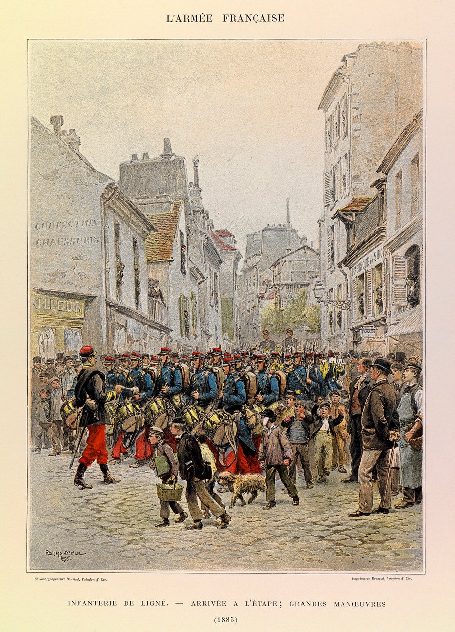 Edouard Detaille (1848-1912) tarafından resmedilen Kaptan Jules Richard