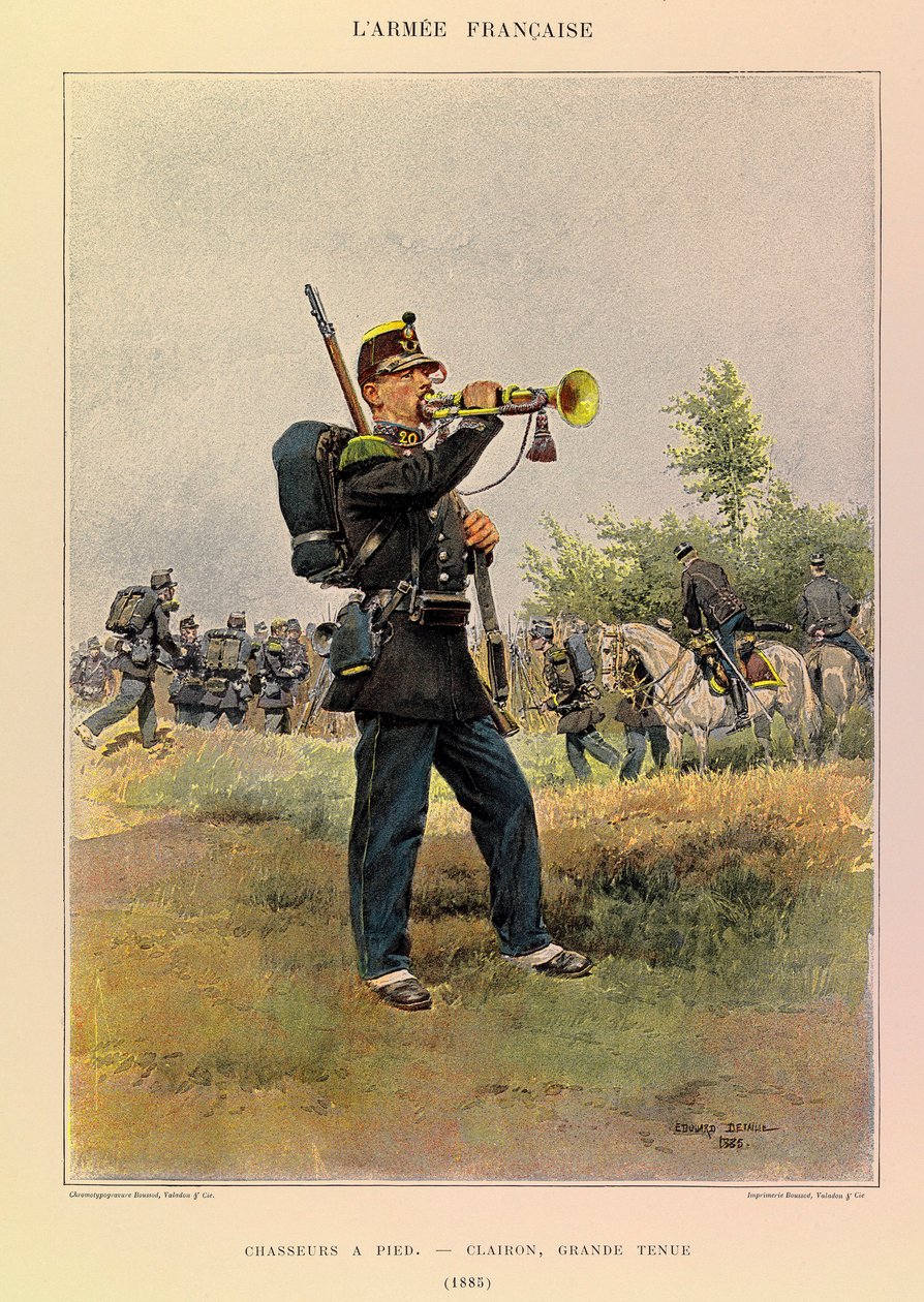 Edouard Detaille (1848-1912) tarafından resmedilen Kaptan Jules Richard
