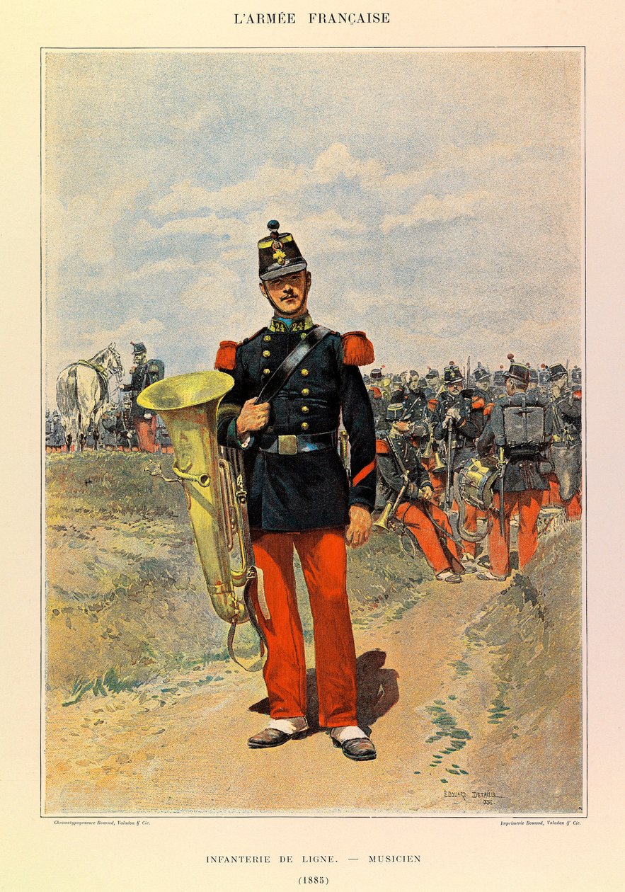 Edouard Detaille (1848-1912) tarafından resmedilen Kaptan Jules Richard