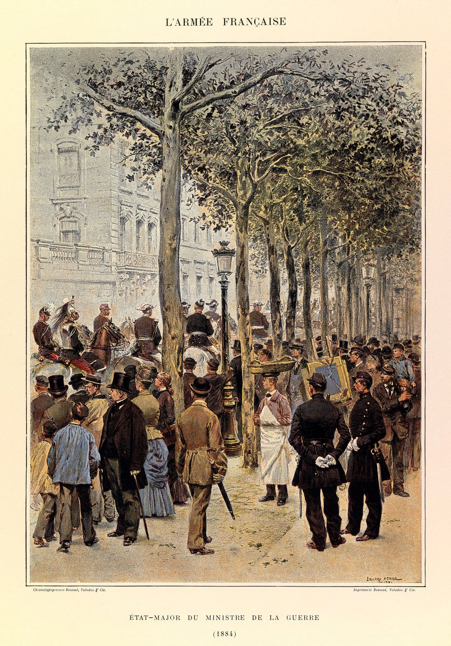 Edouard Detaille (1848-1912) tarafından resmedilen Kaptan Jules Richard