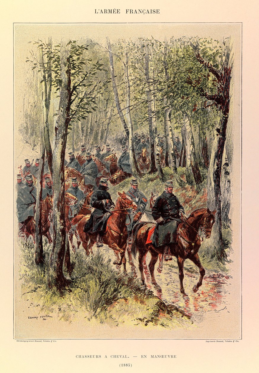 Edouard Detaille (1848-1912) tarafından resmedilen Kaptan Jules Richard