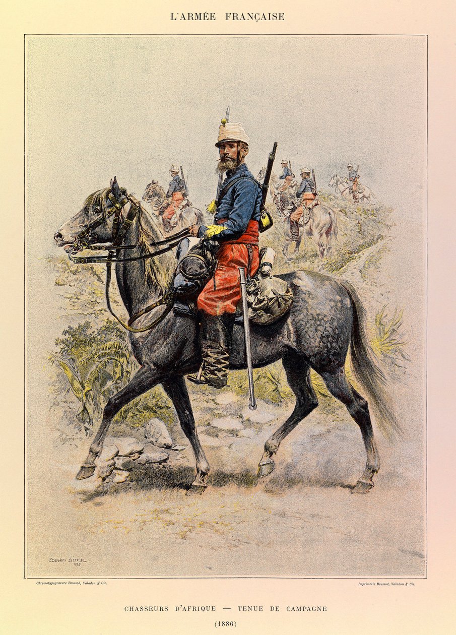 Edouard Detaille (1848-1912) tarafından resmedilen Kaptan Jules Richard