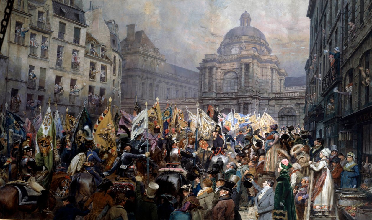 ulm ve austerlitz savaşından sonra (1 Ocak) kupa senatosuna devredildi. by Jean Baptiste Edouard Detaille