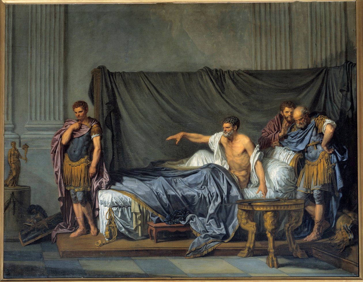 İmparator Septimius Severus (Lucius Septimius Severus Pertinax) by Jean Baptiste Greuze