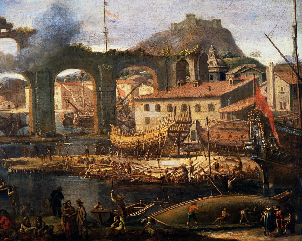 La Ciotat Tersaneleri by Jean Baptiste I de La Rose