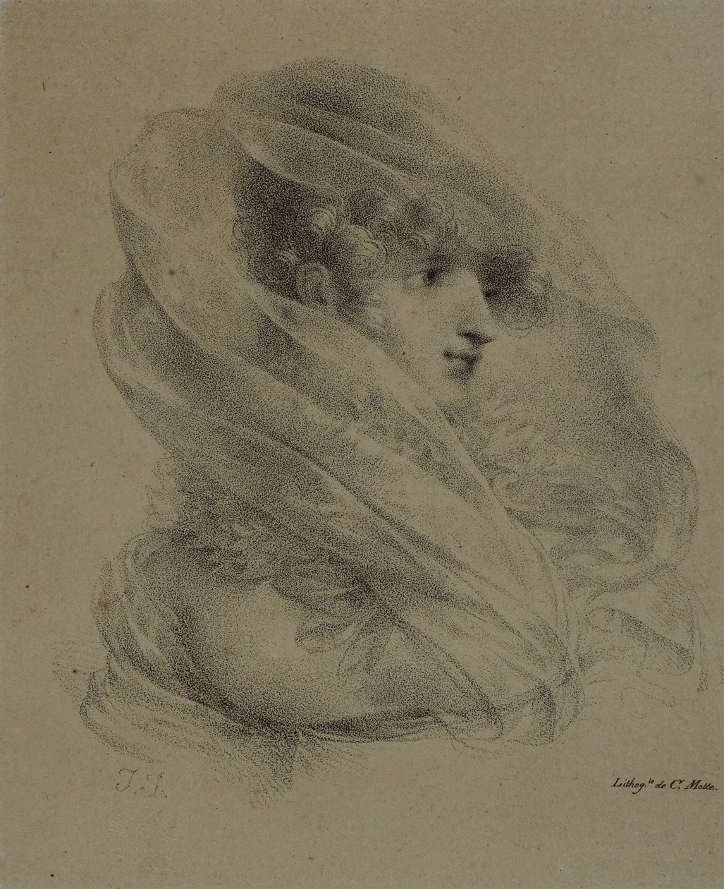 Bayan Ledieu by Jean Baptiste Isabey