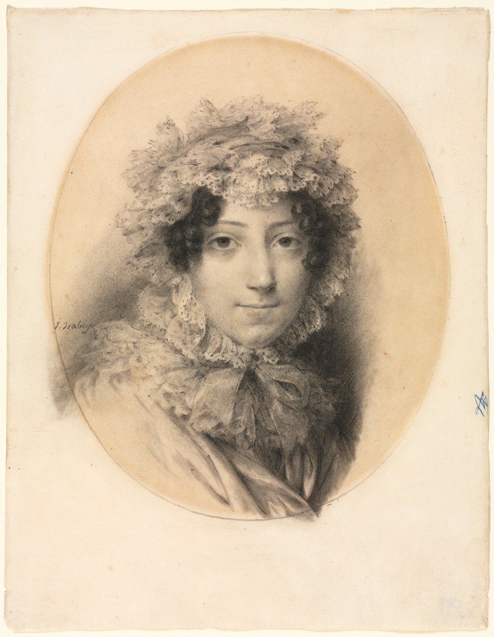 Bir Hanımefendinin Portresi, 1767-1855. by Jean Baptiste Isabey