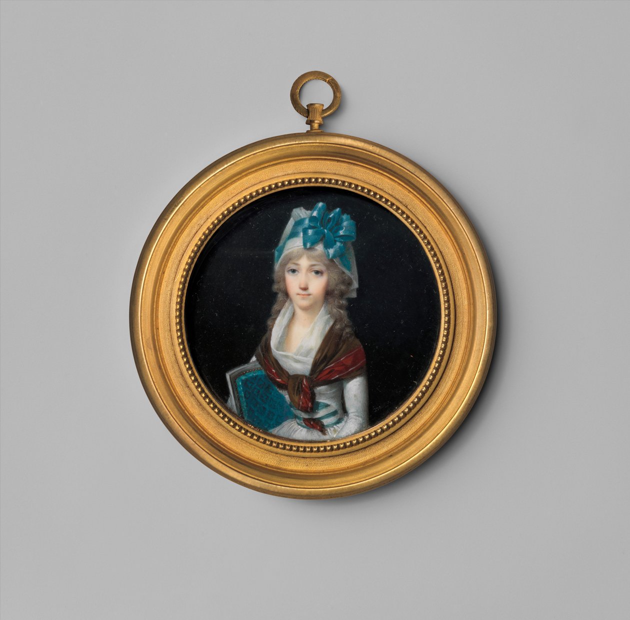 Bir Kadının Portresi, c.1795 (fildişi) by Jean Baptiste Isabey