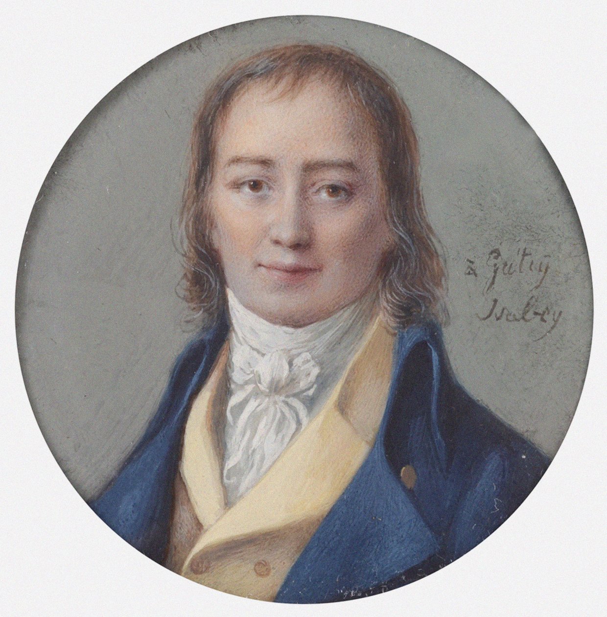 Besteci André Ernest Modeste Grétry'nin portresi 1741-1813, 1786-1788. by Jean Baptiste Isabey