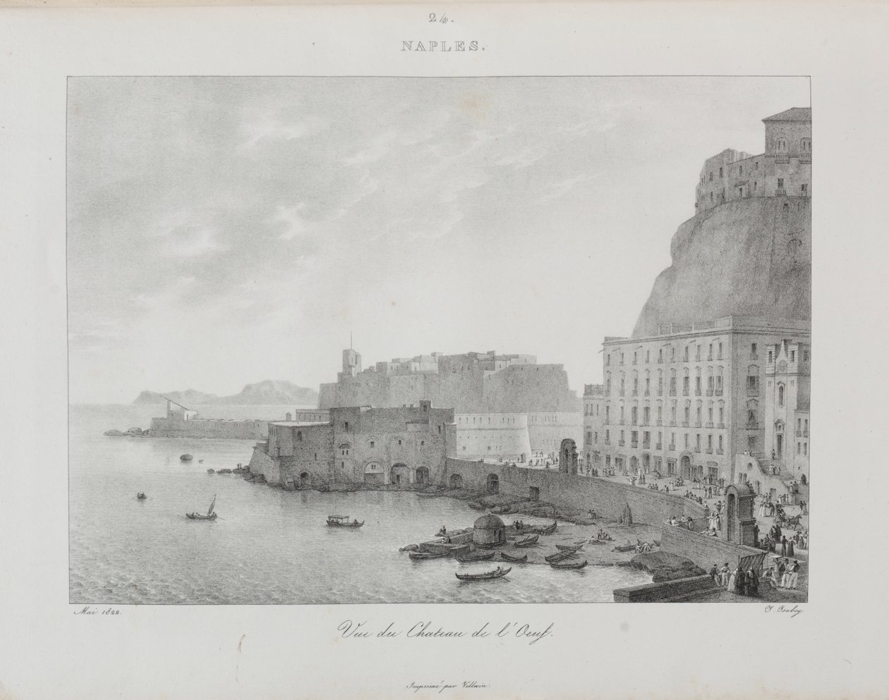 1822'de İtalya'ya Yolculuk by Jean Baptiste Isabey