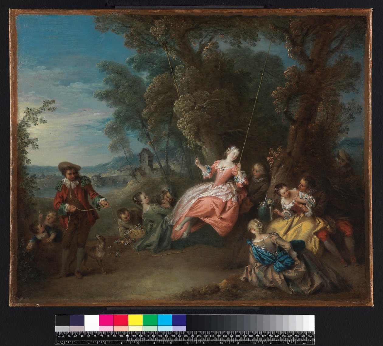 Salıncak by Jean Baptiste Joseph Pater