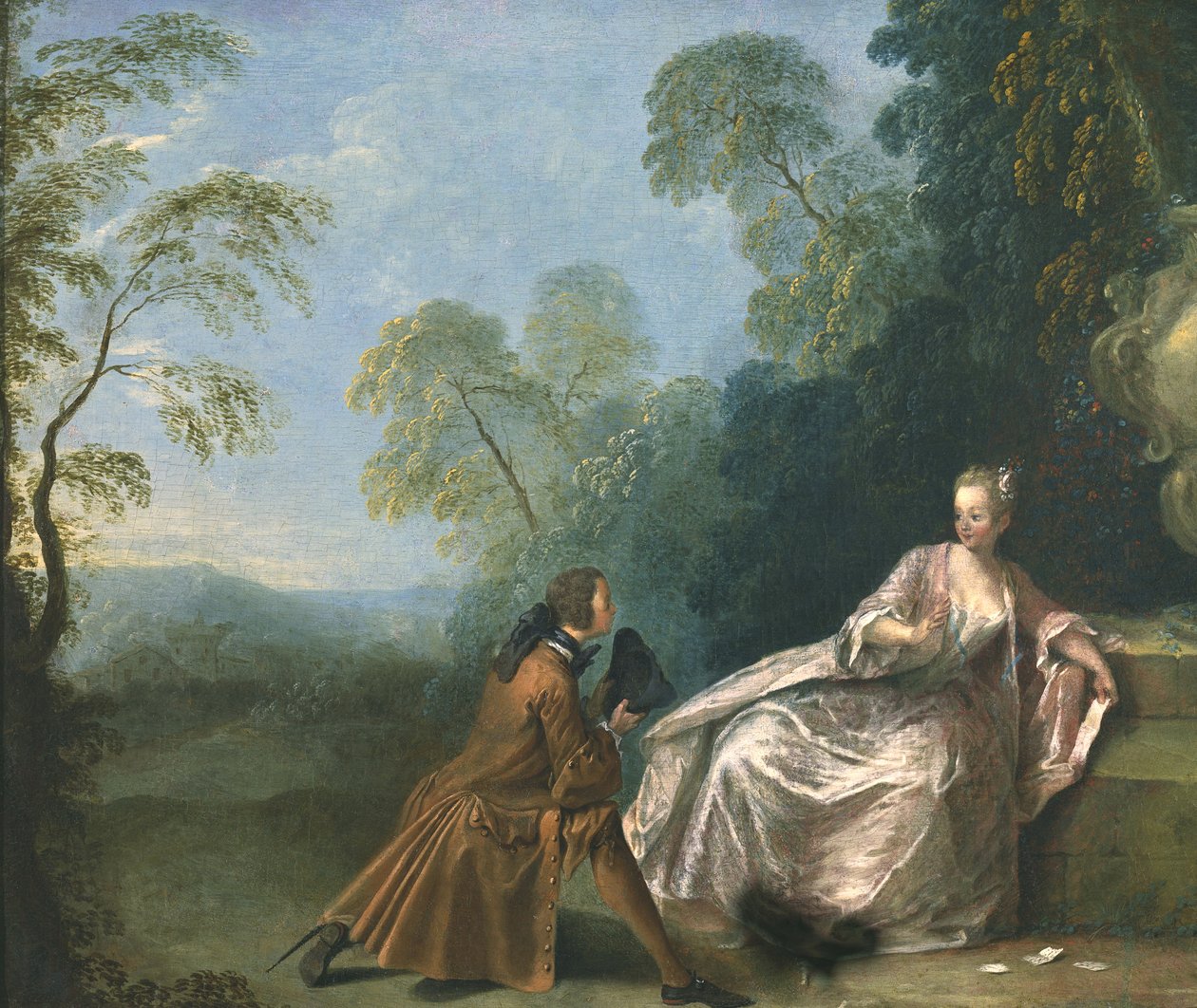 Bir Cesur Konuşma by Jean Baptiste Joseph Pater