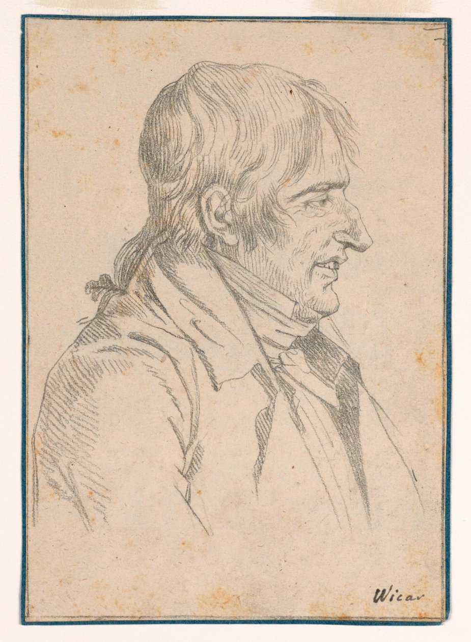 Bir Adamın Portresi by Jean Baptiste Joseph Wicar