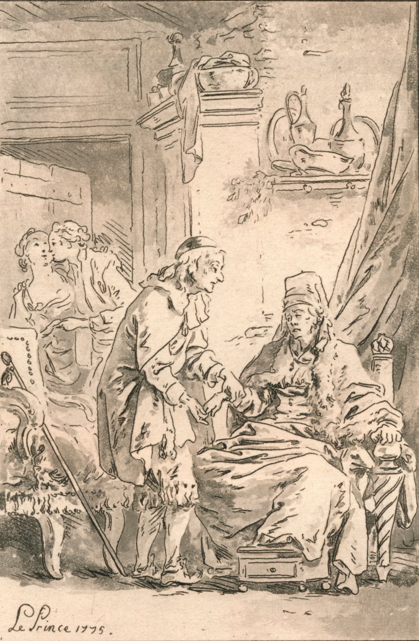 Dokunma, 1775. by Jean Baptiste Le Prince
