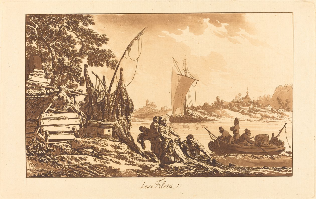 Les Filets (Ağlar) by Jean Baptiste Le Prince
