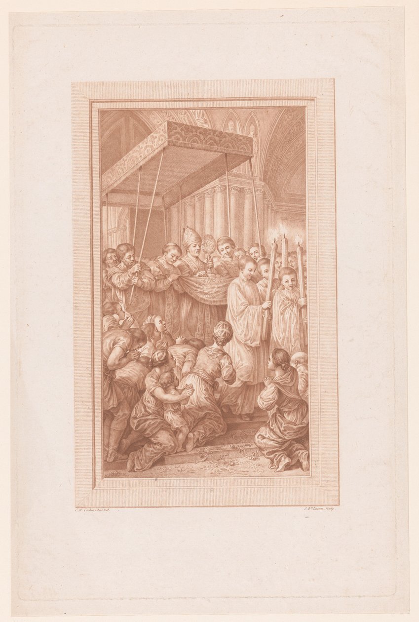 canavarlık ile alayı by Jean Baptiste Lucien