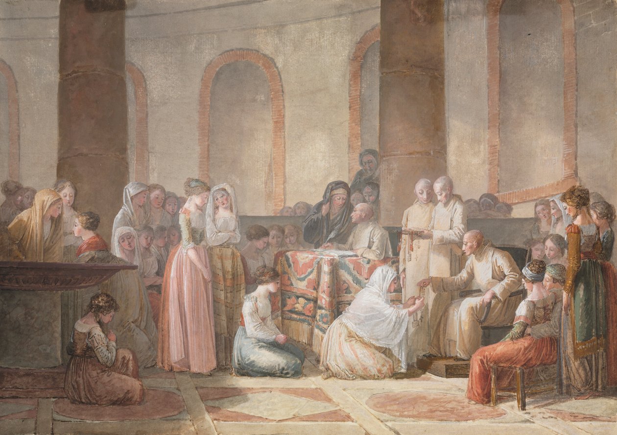 Tesbihlerin Dağılımı, 1793. by Jean Baptiste Mallet