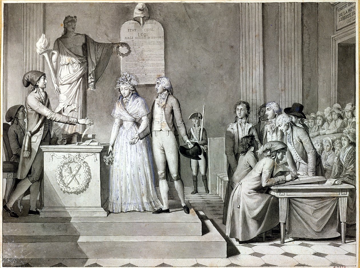 Cumhuriyetçi Evlilik by Jean Baptiste Mallet