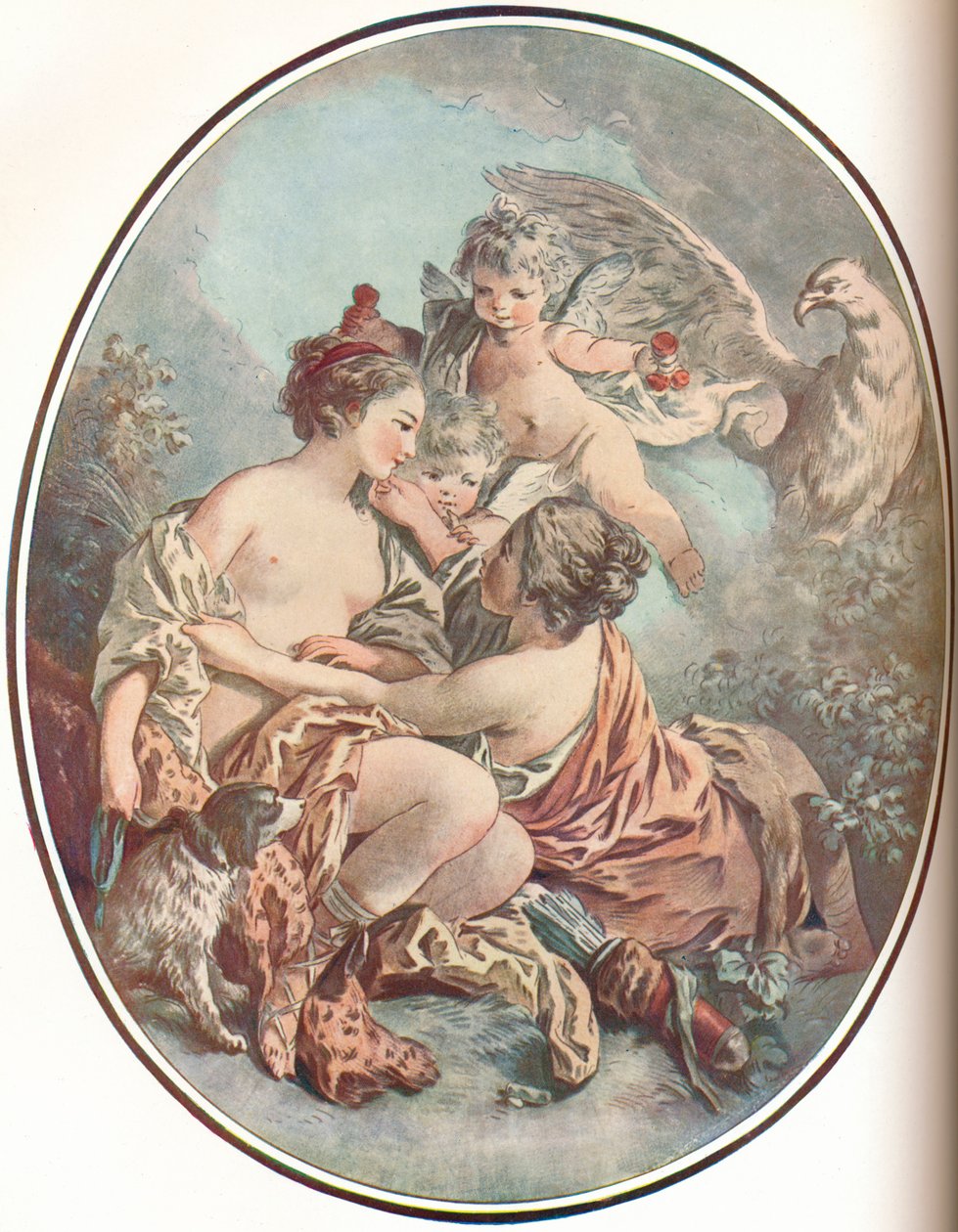 Venüs'ün Tuvaleti, 1907 by Jean Baptiste Marie Huet
