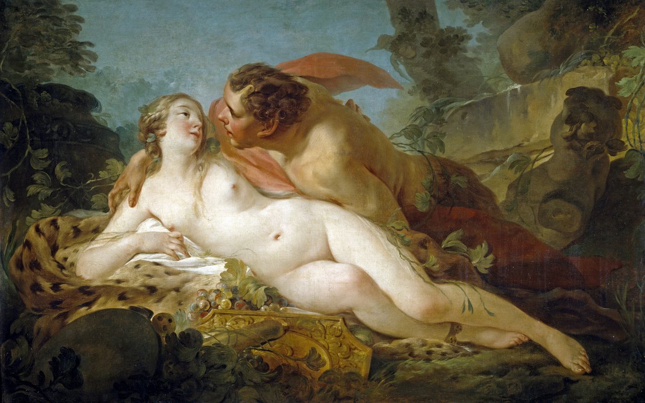 Jüpiter ve Antiope, Pierre, Jean-Baptiste Marie (1714-1789) by Jean Baptiste Marie Pierre
