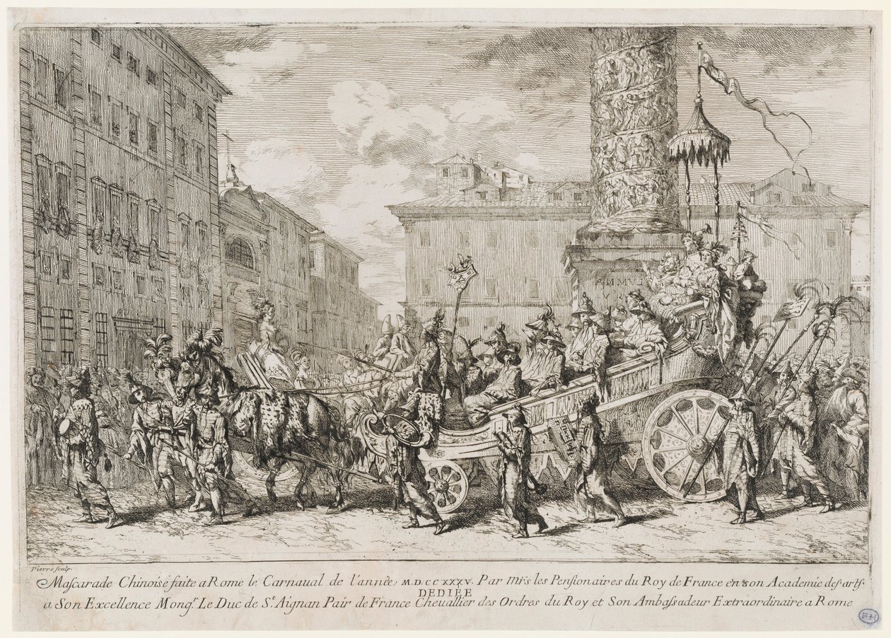 Çin Maskeli Balosu by Jean Baptiste Marie Pierre