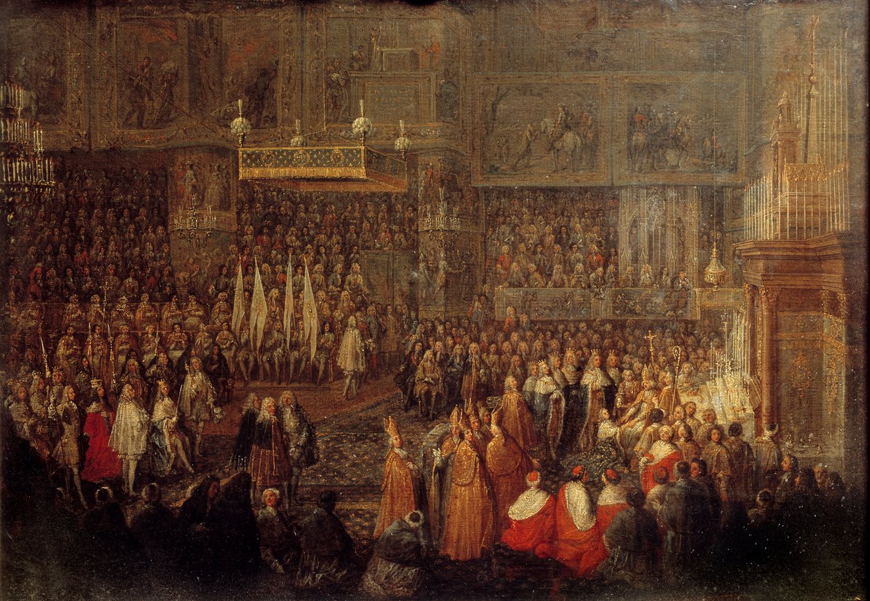 25/10/1722 tarihinde Reims Katedrali