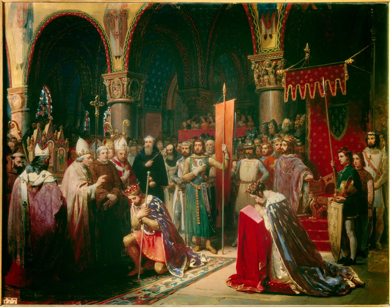 Kral Louis VII (1120-1180), Aquitaine Kraliçesi Alienor