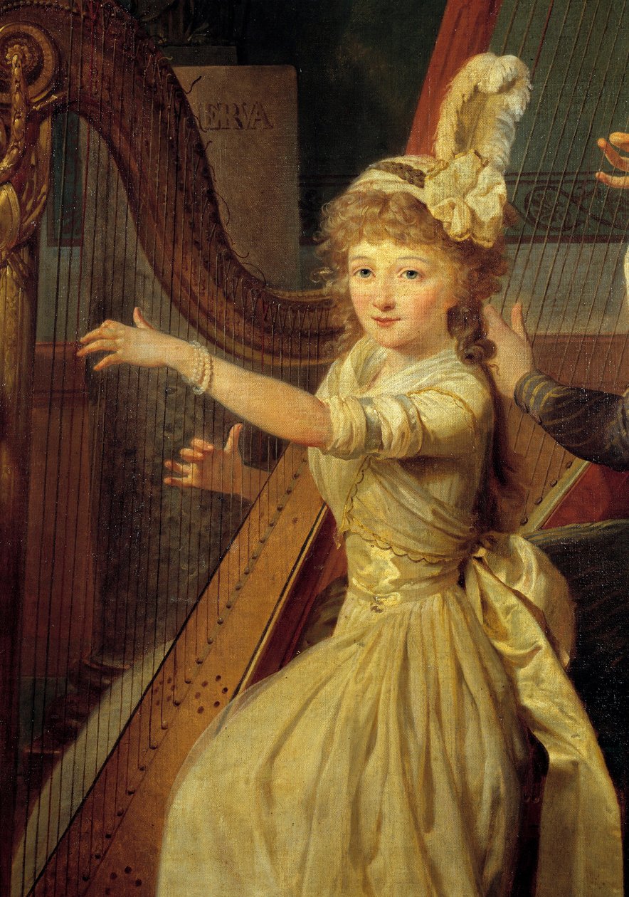 Stephanie Felicite Ducrest de Saint-Aubin, Genlis Kontesi by Jean Baptiste Mauzaisse