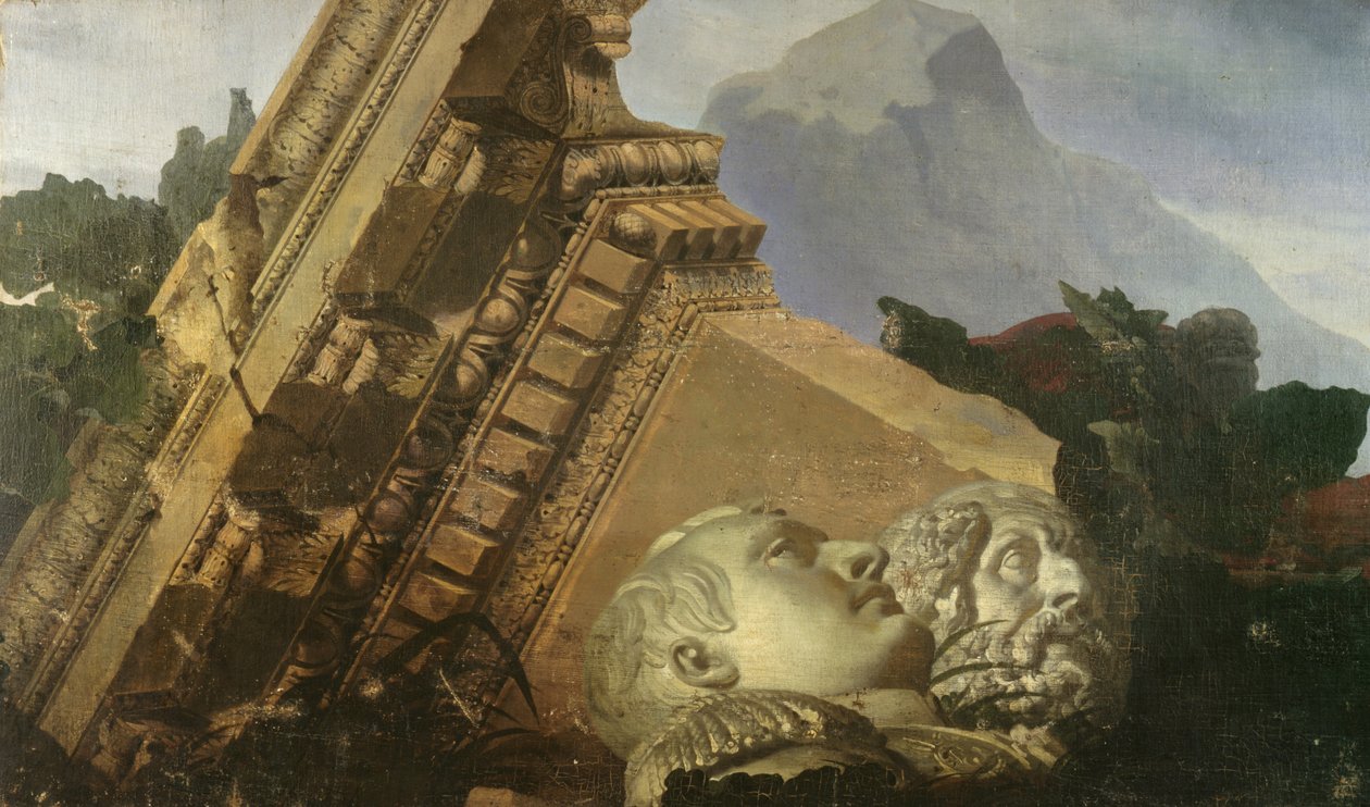 Getirdiği Yıkımı Gösteren Zaman, Louvre