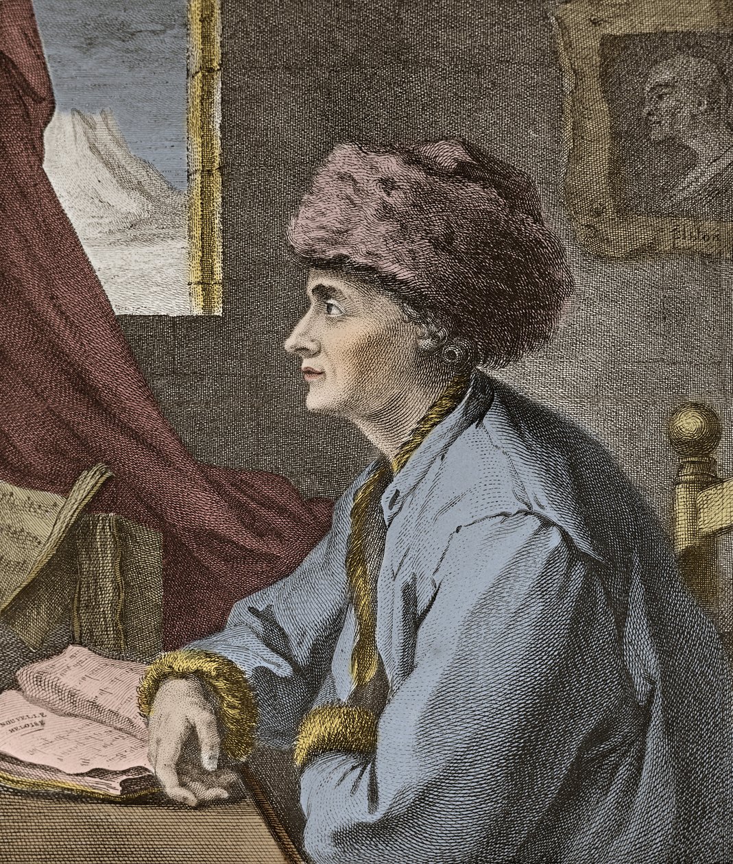 Jean Jacques Rousseau Fransız Yazar ve Filozof 1765 yılında Neufchatel