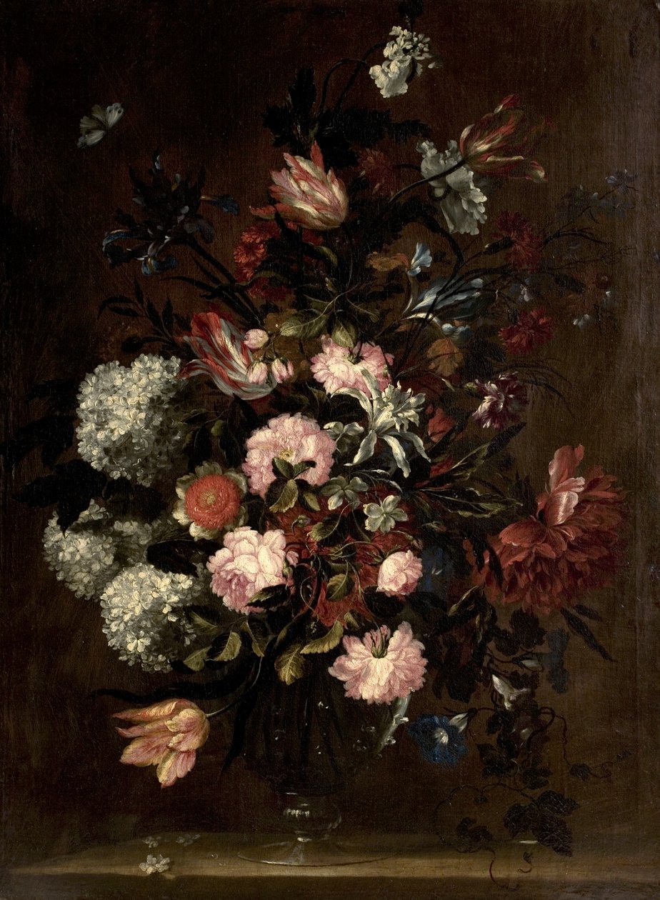 Çiçek resmi by Jean Baptiste Monnoyer