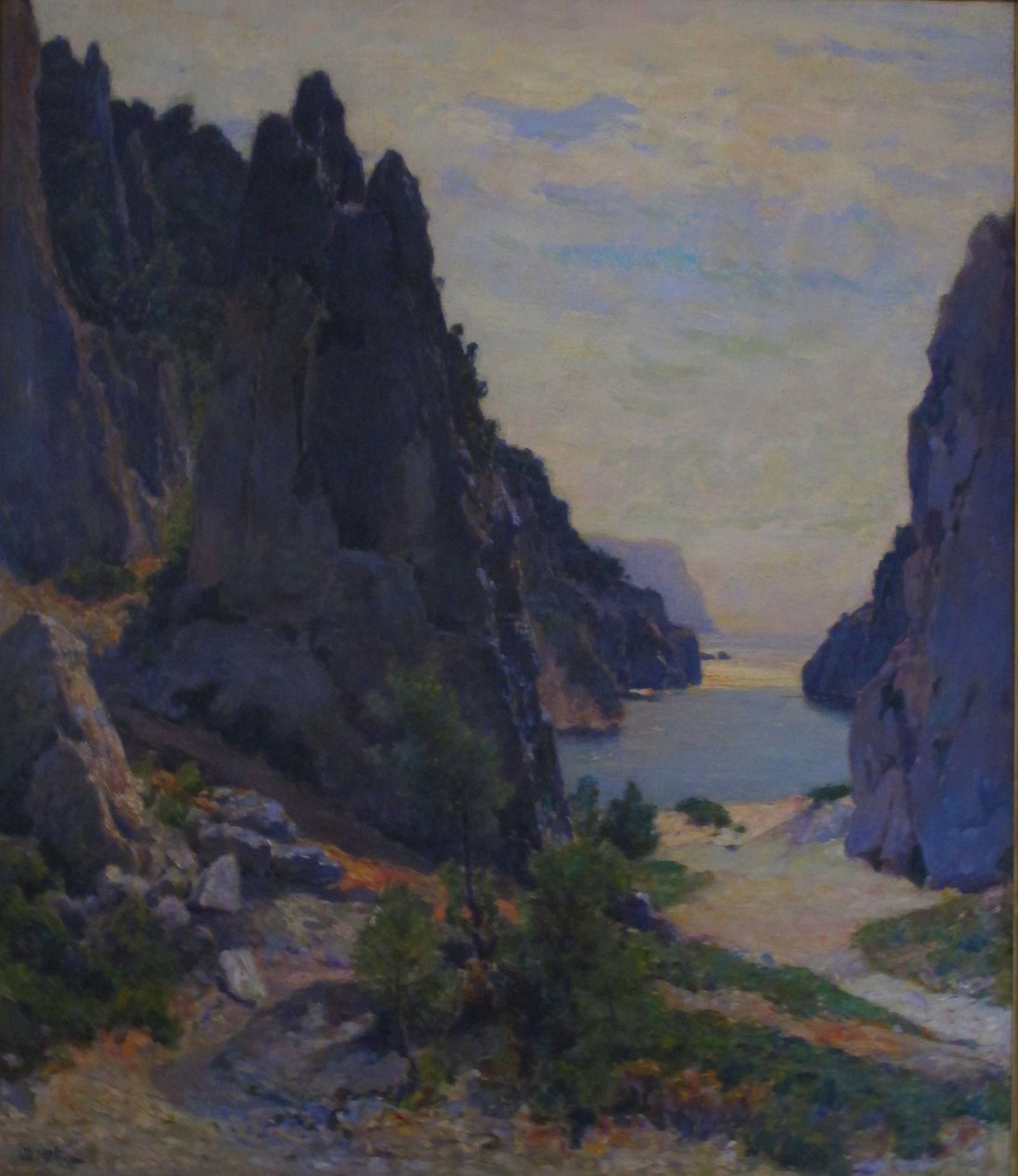 en-Vau'daki Calanque by Jean Baptiste Olive