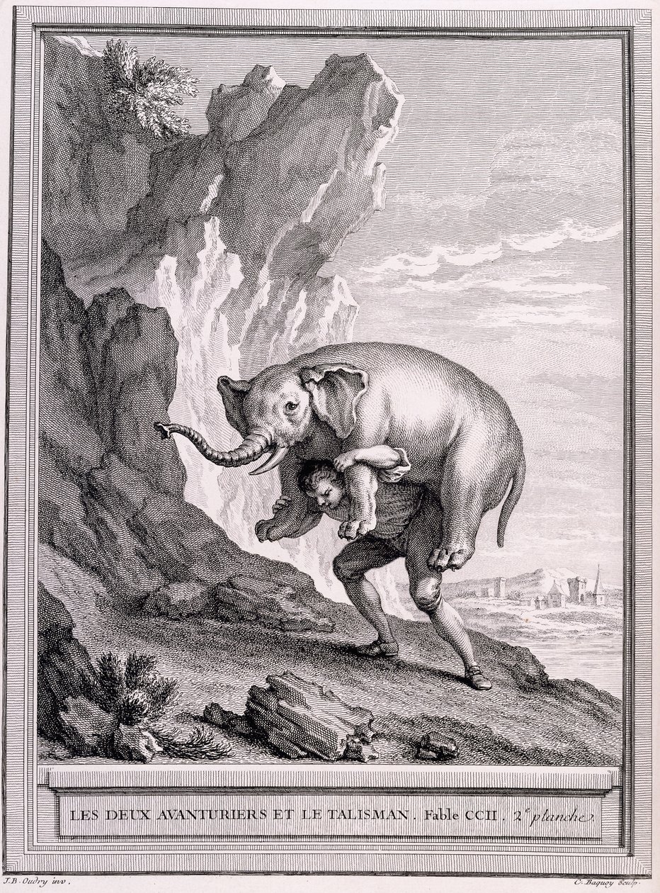 İki Maceracı ve Tılsım, c.1755-1759 by Jean Baptiste Oudry