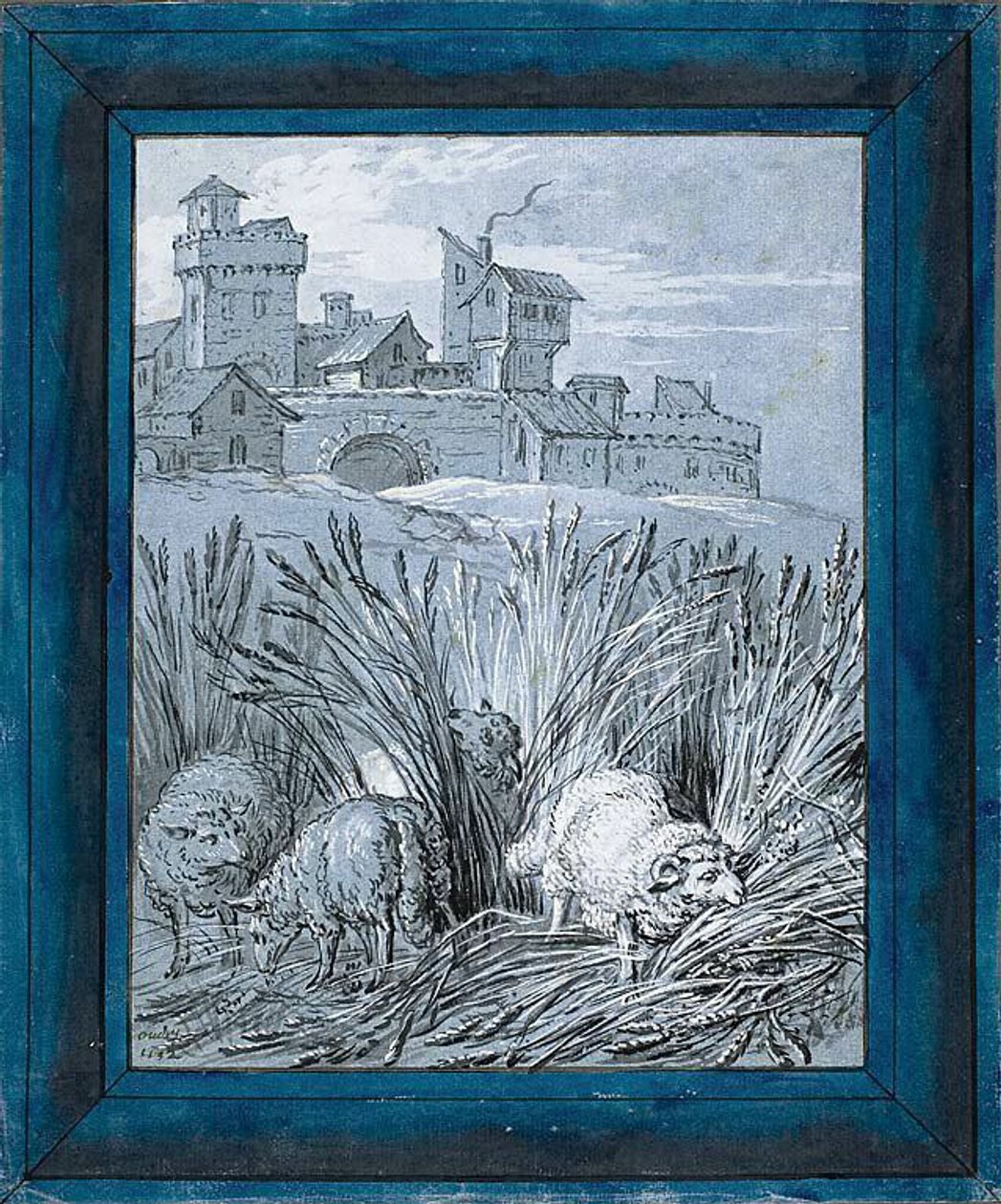 Tarladaki Koyunlar ("Rien de trop I") by Jean-Baptiste Oudry