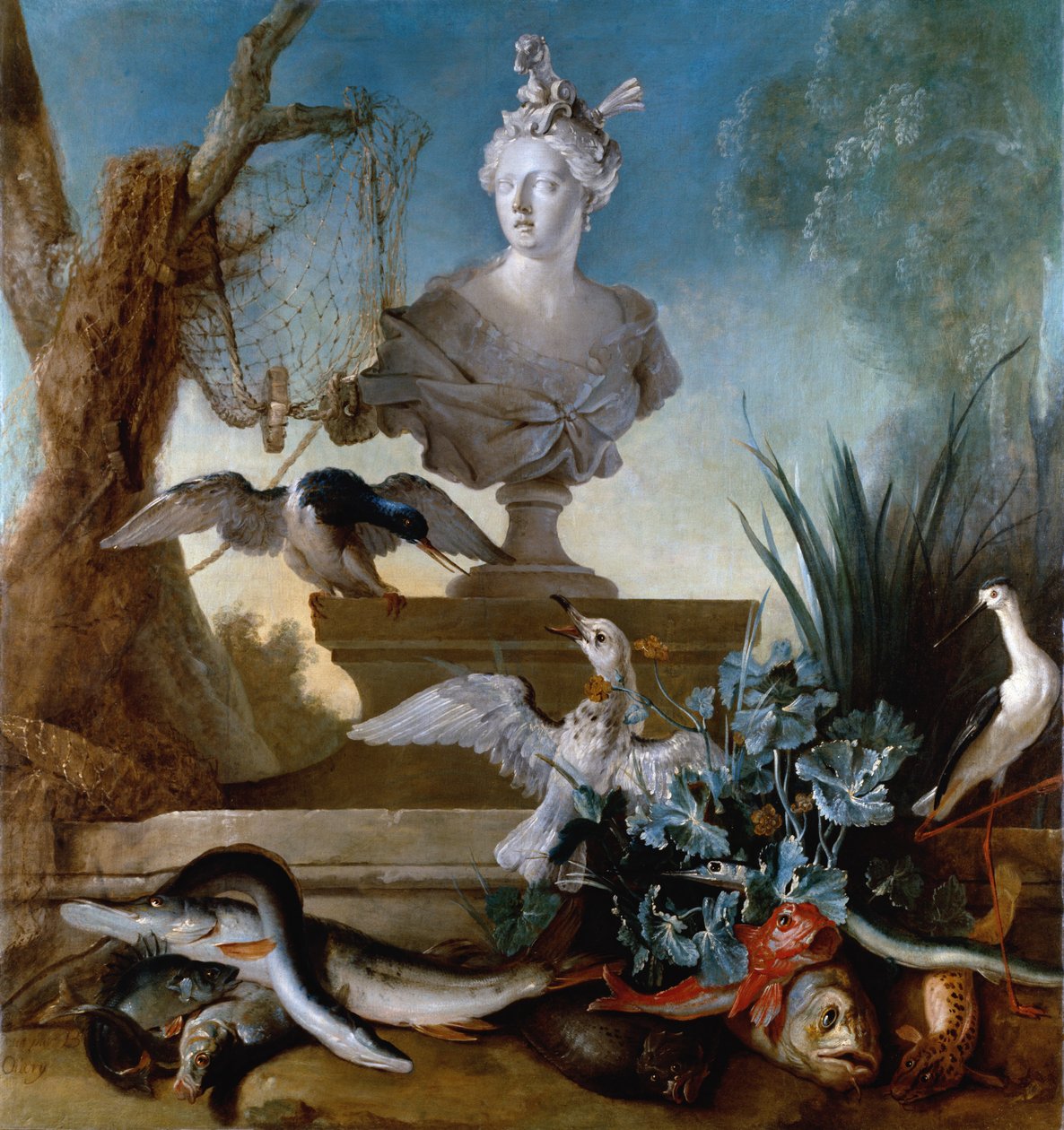 Dört Kıta: Asya, 1722 (ayrıca bkz. 115958) by Jean Baptiste Oudry