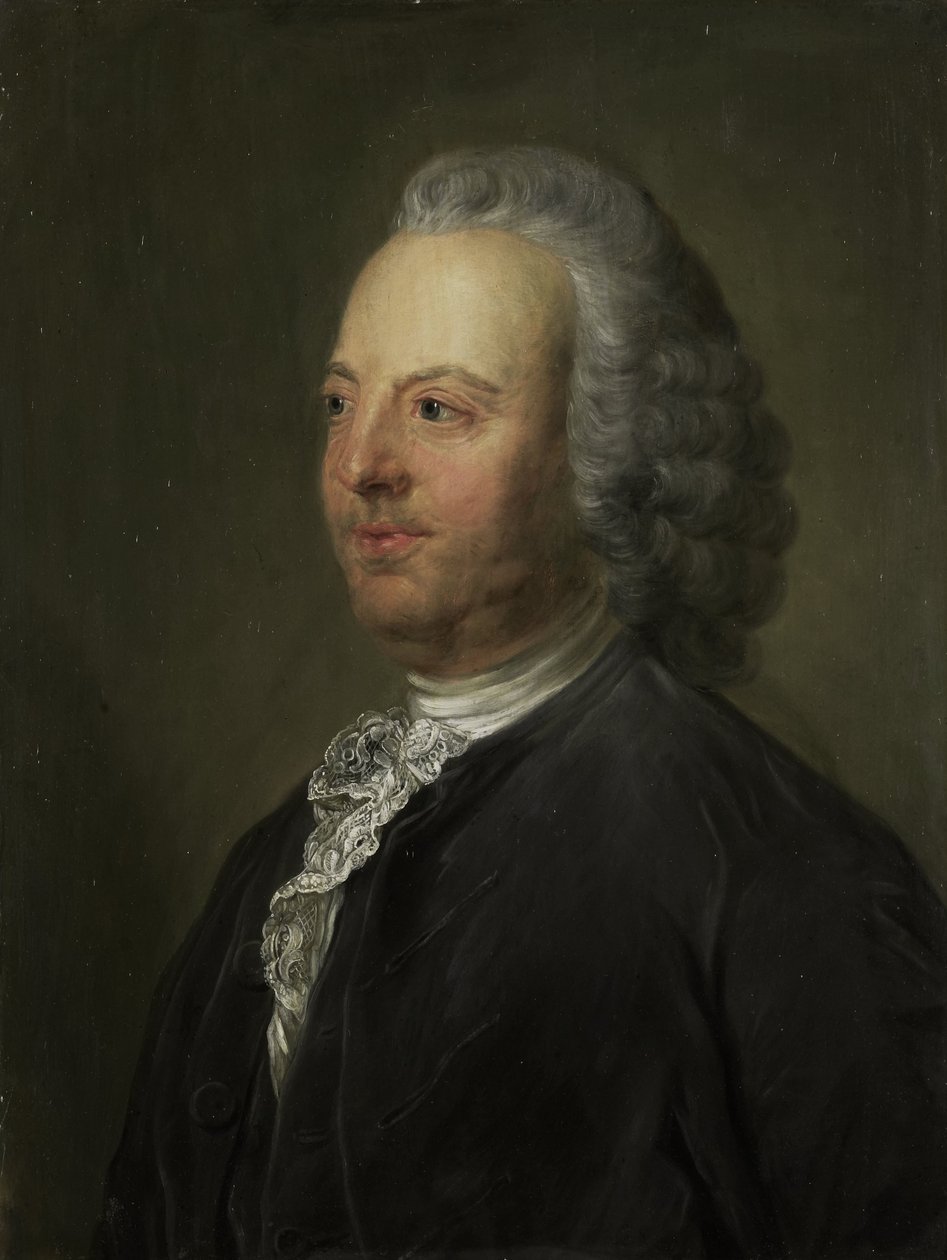 Antoni Warin (1712-64). Amsterdam gemileri by Jean Baptiste Perroneau (copy after)