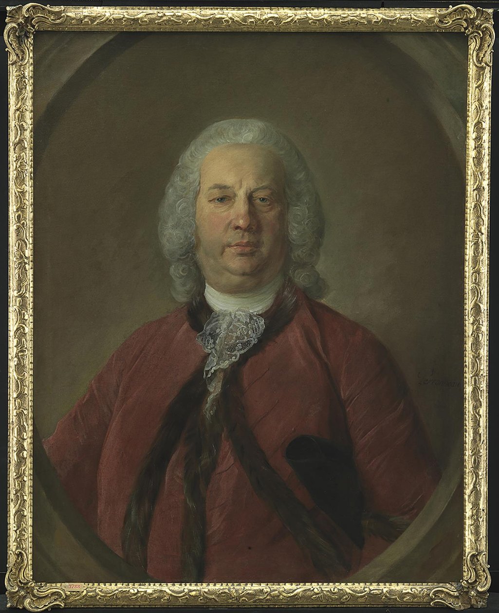 Bordeaux'daki Danimarka Konsolosu Frederik Hansen de Liliendal'ın portresi by Jean Baptiste Perronneau