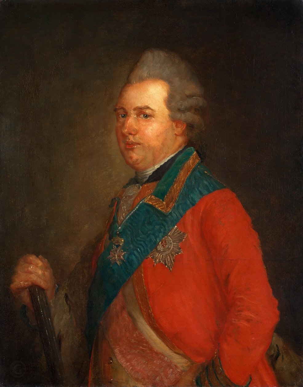 Hesse-Kassel 1744-1836 Prens Charles portresi. by Jean Baptiste Perronneau