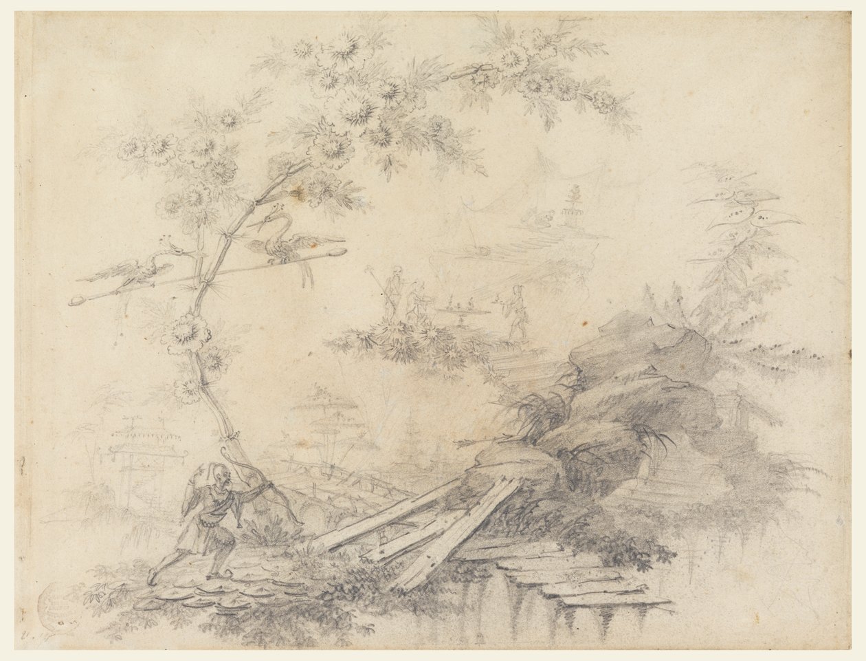 chinoiserie fantezi by Jean Baptiste Pillement